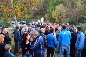 manifestazione Fiume 7 novembre